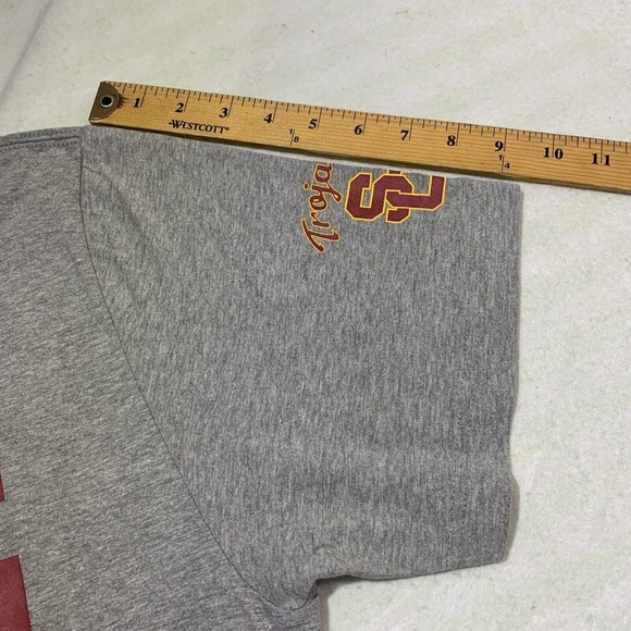 USC Trojans Nike T-shirt Men's Size XL Gray USC True - Picture 8 of 11